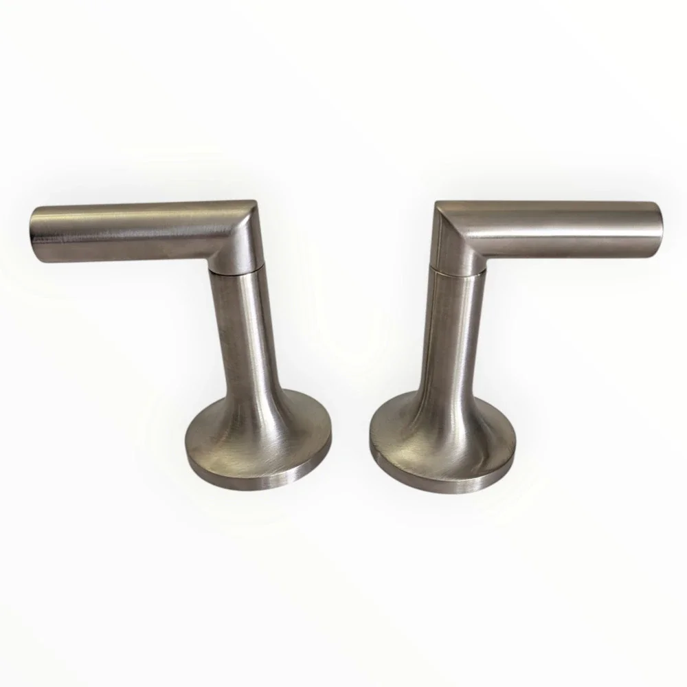 Brizo Odin Widespread Lavatory High Lever Handles New Brushed Nickel HL5375-BN